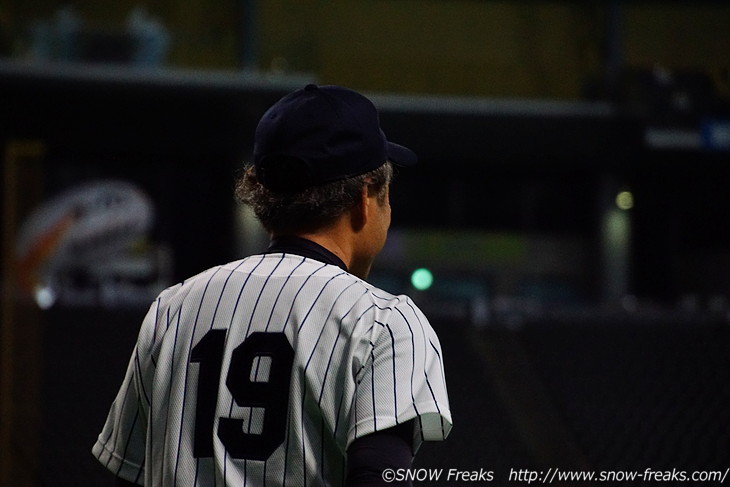 井山敬介さん率いる野球チーム「NEW WALK YANKEES」 vs Brain presents タマキちゃんを応援しよう!!チャリティーゲーム in 札幌ドーム